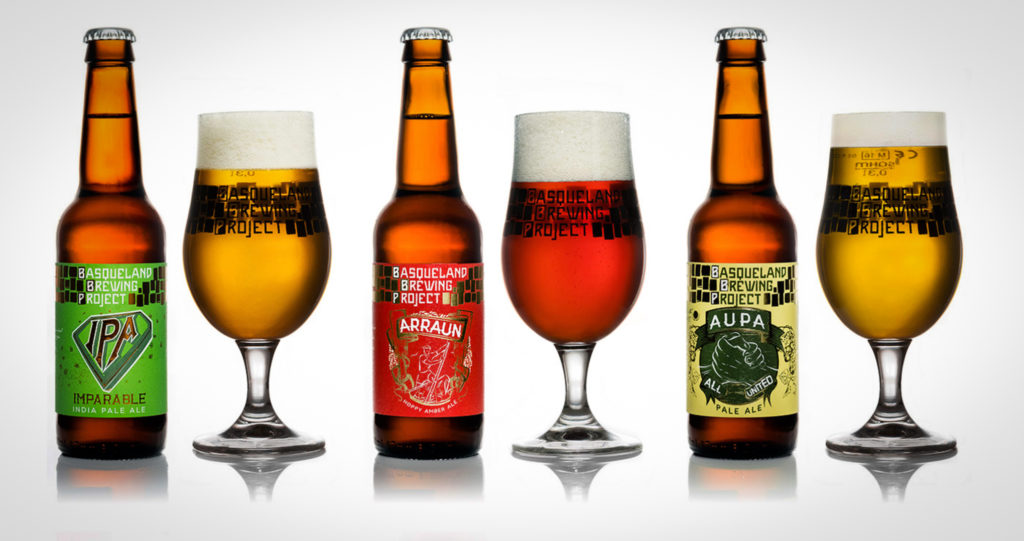 Some of Basqueland Brewing Project's beers