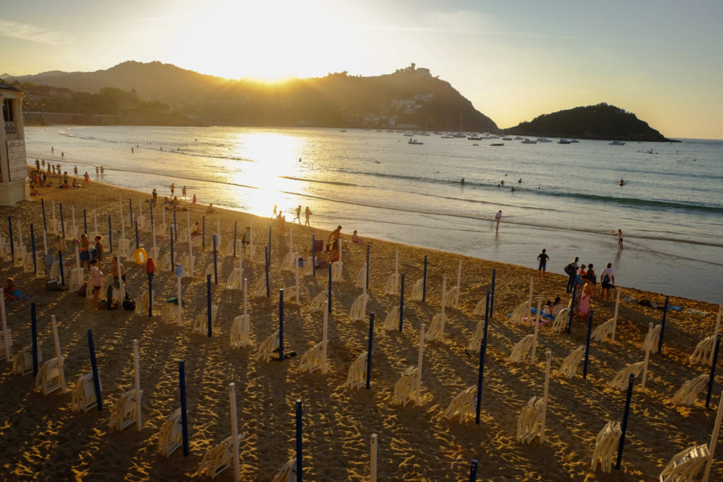 La Concha beach in San Sebastián - Donostia