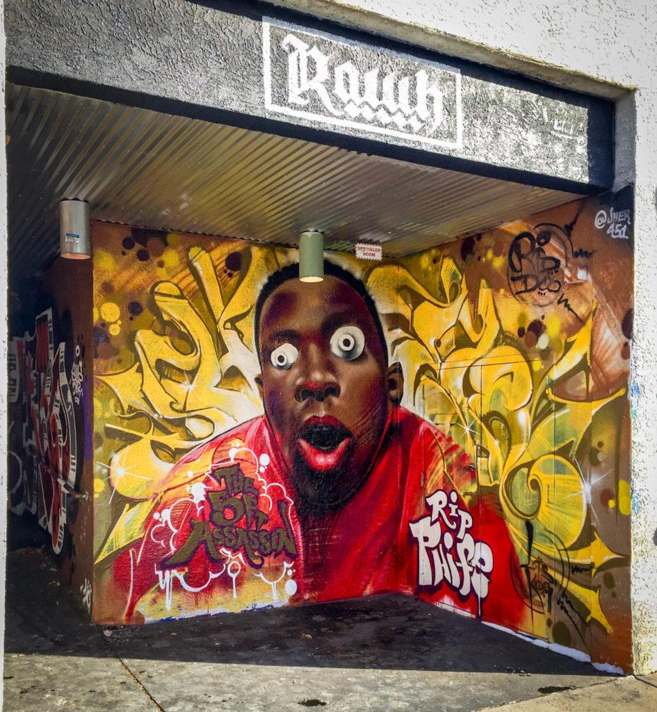 Phife Dawg tribute mural