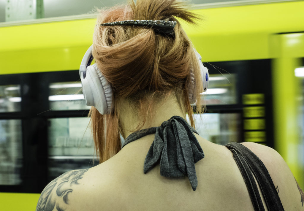 "Woman in Headphones" - by Sascha Kohlmann