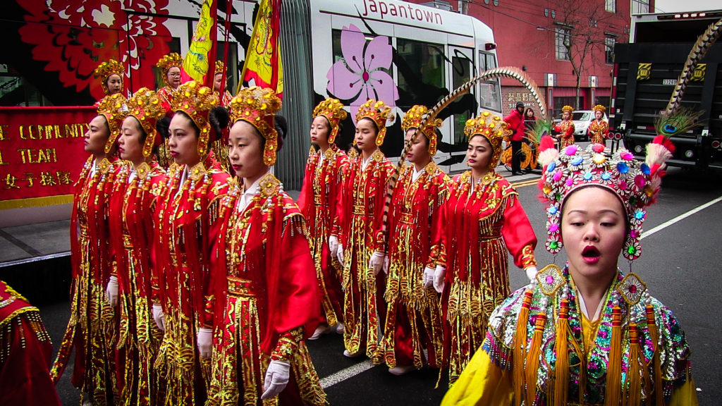 Seattle Chinese Community Girls Drill Team