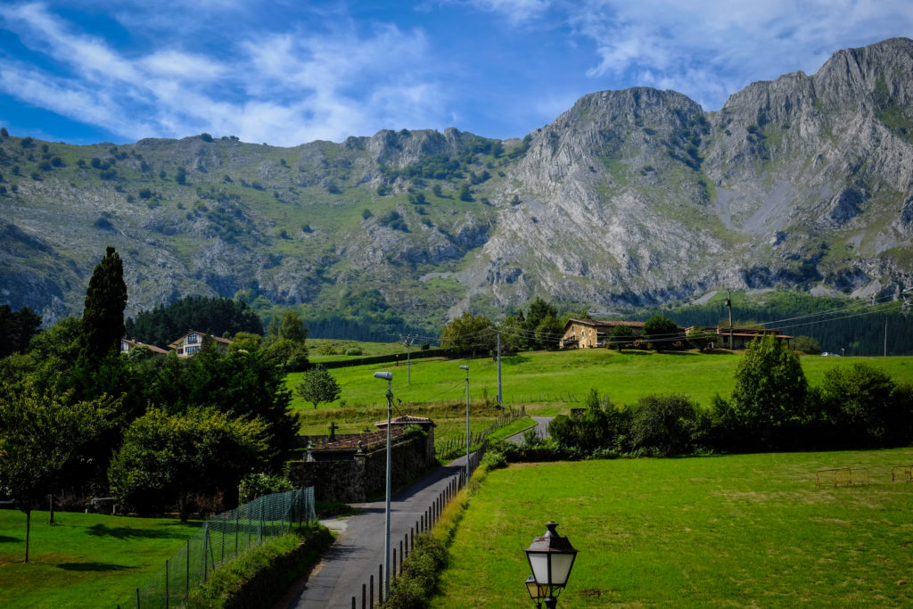 Basque countryside near Atxondo, Spain