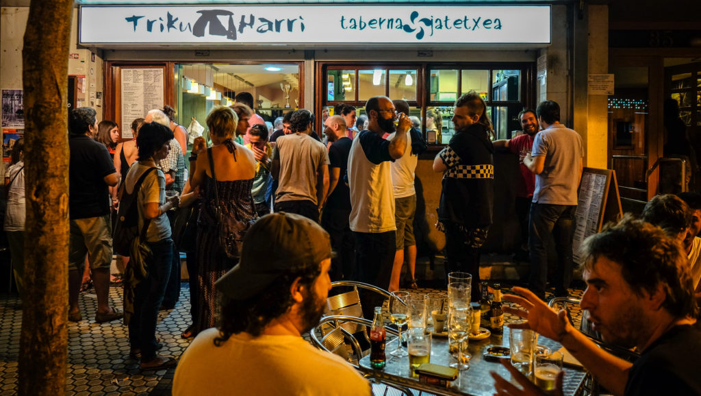 Neighborhood haunt in San Sebastián, Spain