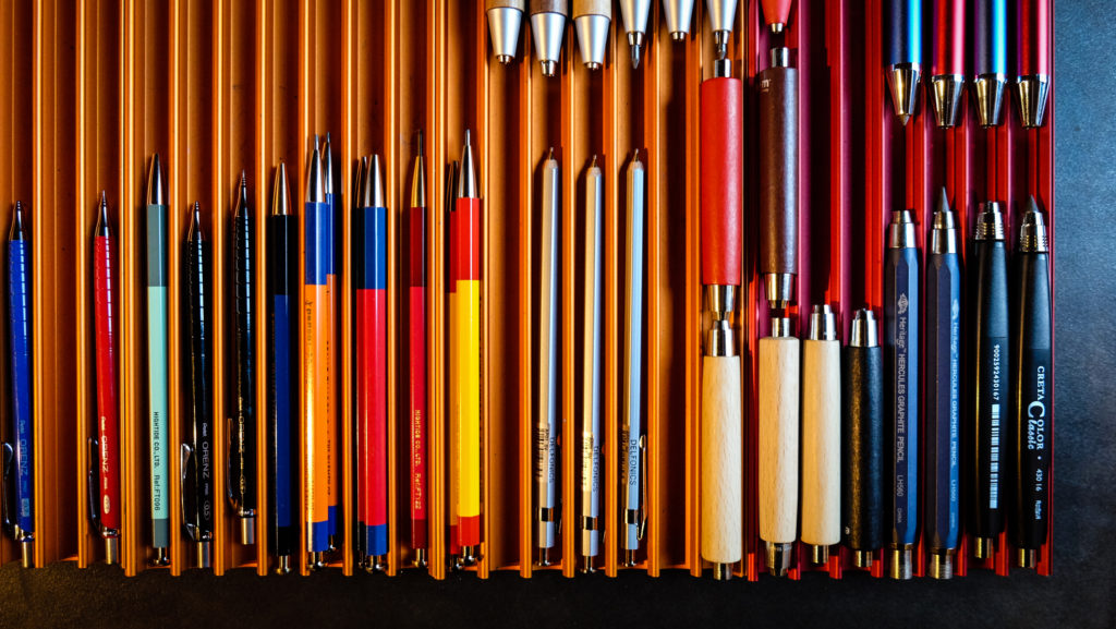 Mechanical pencils at Peter Miller Books + Supplies