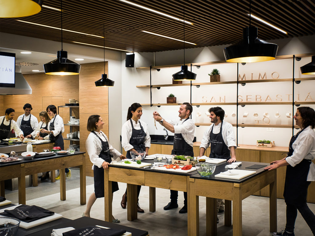 A cooking class at Mimo in Donostia-San Sebastián